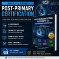 ARRT (VI) & CAMRT Post-Primary Certification: Study Guide & 20-Question Practice Exam