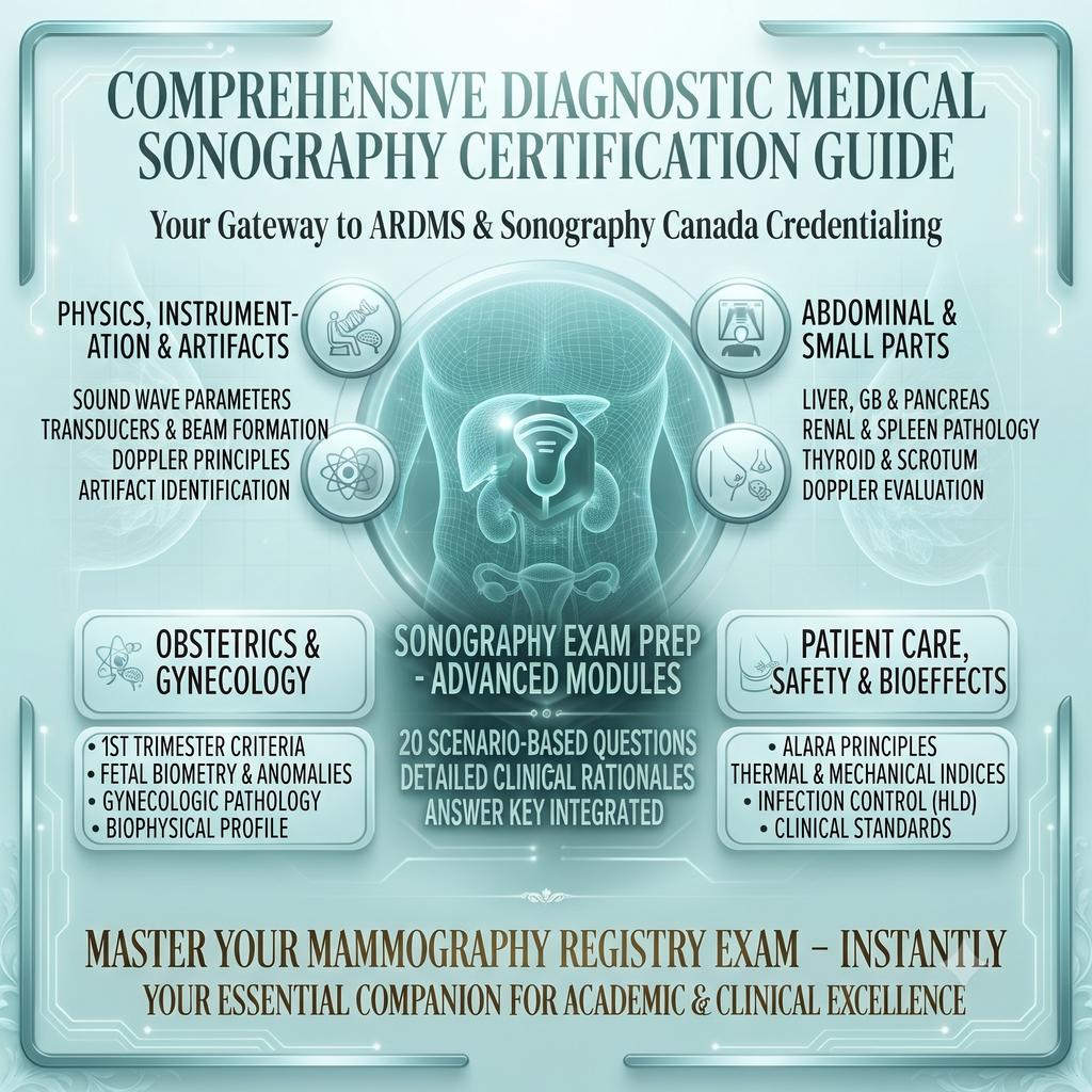 Diagnostic Medical Sonography (Ultrasound) Registry Study Guide & Practice Test